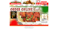 Desktop Screenshot of indiakrajarestaurant.com